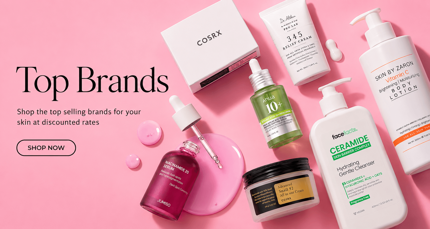 Shop top brands at discounted rates